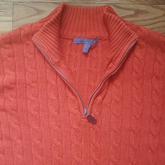 Mens XXL Zipper Old Navy Sweater - Picture 2 of 3